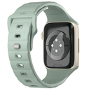 UNIQ Stride Apple Watch Series1/2/3/4/5/6/7/8/9/SE/SE2 38/40/41mm FKM Rubber Strap iceplant green