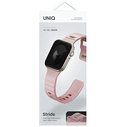 UNIQ Stride Apple Watch Series1/2/3/4/5/6/7/8/9/SE/SE2 38/40/41mm FKM Rubber Strap pale pink