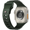 UNIQ Stride Apple Watch Series1/2/3/4/5/6/7/8/9/SE/SE2/Ultra/Ultra 2 42/44/45/49mm FKM Rubber Strap moss green