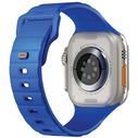 UNIQ Stride Apple Watch Series1/2/3/4/5/6/7/8/9/SE/SE2/Ultra/Ultra 2 42/44/45/49mm FKM Rubber Strap cobalt blue