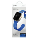 UNIQ Stride Apple Watch Series1/2/3/4/5/6/7/8/9/SE/SE2/Ultra/Ultra 2 42/44/45/49mm FKM Rubber Strap cobalt blue