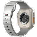 UNIQ Stride Apple Watch Series1/2/3/4/5/6/7/8/9/SE/SE2/Ultra/Ultra 2 42/44/45/49mm FKM Rubber Strap chalk grey