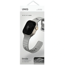 UNIQ Stride Apple Watch Series1/2/3/4/5/6/7/8/9/SE/SE2/Ultra/Ultra 2 42/44/45/49mm FKM Rubber Strap chalk grey