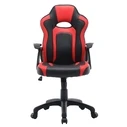 Velco Pro Systems Gaming Office Chair - Black/Red - PU Surface