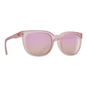 SPY Bewilder Unisex Sunglasses Matte Translucent Rose (54/20/148) - Category 3 - 100% UVA & UVB