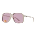 SPY Unisex Sunglasses Hot Spot, Grey Frame / Red Lenses (59/16/135) - Category 2 UV Protection