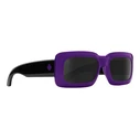 SPY Ninety Six Unisex Sunglasses 58/19/145 - Purple Mirror Lenses, Category 3, 100% UVA/UVB