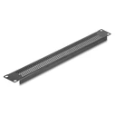 Patch Panel Delock Κάλυμμα Panel 66488 για 19"/1U Rack, με Αεραγωγούς, Μαύρο