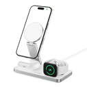 Wireless charger 3w1 Tech-Protect QI15W-A47 3in1 Magnetic MagSafe Wireless Charger White