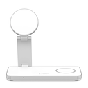 Wireless charger 3w1 Tech-Protect QI15W-A47 3in1 Magnetic MagSafe Wireless Charger White