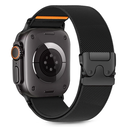 Belt Tech-Protect Nylon Clasp Apple Watch 6 / 7 / 8 / 9 / 10 / SE / Ultra 1 / 2 44/45/46/49mm Black