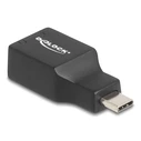Εξωτερική Κάρτα Ήχου Delock 67128, 2X 3.5Mm, USB-C Σύνδεση, Μαύρη