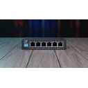 Network Switch Extralink KRIOS PoE 4x Gigabit PoE/PoE+, 2x RJ45 60W
