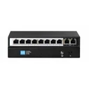 Network Switch Extralink Perses 8x Ex-Sg1008pe 10/100/1000m Tx Poe At/Af, 2x Ge Sfp Full Gigabit Poe