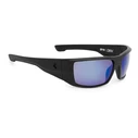 Spy Dirk Men's Sunglasses — Polarized Blue Lenses, Black Grilamid Frame, Size 64/16/125 (Model 672052374280)