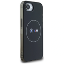 BMW IML Metal White Circle MagSafe Apple iPhone 17e / 16e black