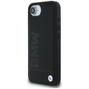 BMW Leather Hot Stamp Apple iPhone 17e / 16e black