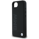 BMW Leather Hot Stamp Apple iPhone 17e / 16e black