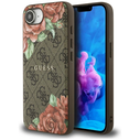 Guess 4G Flowers Print MagSafe Apple iPhone 17e / 16e brown