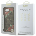 Guess 4G Flowers Print MagSafe Apple iPhone 17e / 16e brown
