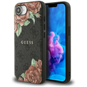 Guess 4G Flowers Print MagSafe Apple iPhone 17e / 16e black