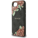 Guess 4G Flowers Print MagSafe Apple iPhone 17e / 16e black