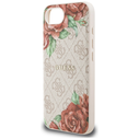 Guess 4G Flowers Print MagSafe Apple iPhone 17e / 16e pink