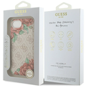 Guess 4G Flowers Print MagSafe Apple iPhone 17e / 16e pink