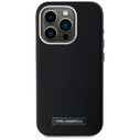 Karl Lagerfeld FW Metal Plate MagSafe Apple iPhone 15 Pro black