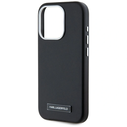 Karl Lagerfeld FW Metal Plate MagSafe Apple iPhone 15 Pro black