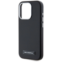 Karl Lagerfeld FW Metal Plate MagSafe Apple iPhone 15 Pro Max black