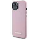 Karl Lagerfeld FW Metal Plate MagSafe Apple iPhone 15 pink