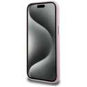 Karl Lagerfeld FW Metal Plate MagSafe Apple iPhone 15 pink