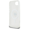 Karl Lagerfeld IML Metal Choupette Head MagSafe Apple iPhone 17e / 16e white
