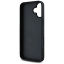 Guess Grained Roses Big 4G logo Apple iPhone 16 black