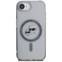 Karl Lagerfeld IML Metal Karl & Choupette Heads MagSafe Apple iPhone 17e / 16e black