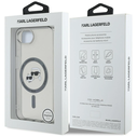 Karl Lagerfeld IML Metal Karl & Choupette Heads MagSafe Apple iPhone 17e / 16e black