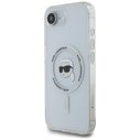 Karl Lagerfeld IML Metal Karl Head MagSafe Apple iPhone 17e / 16e white