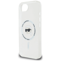 Karl Lagerfeld IML Metal Karl Head MagSafe Apple iPhone 17e / 16e white