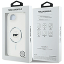 Karl Lagerfeld IML Metal Karl Head MagSafe Apple iPhone 17e / 16e white