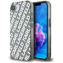 Karl Lagerfeld IML Repeat Logo Apple iPhone 17e / 16e silver