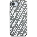 Karl Lagerfeld IML Repeat Logo Apple iPhone 17e / 16e silver