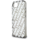 Karl Lagerfeld IML Repeat Logo Apple iPhone 17e / 16e silver