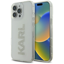 Karl Lagerfeld IML Rhinestones Logo Apple iPhone 16 Pro clear