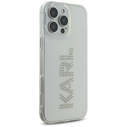Karl Lagerfeld IML Rhinestones Logo Apple iPhone 16 Pro clear