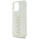 Karl Lagerfeld IML Rhinestones Logo Apple iPhone 16 Pro clear