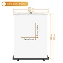 Walimex Photographic Backdrop 155x200 cm White