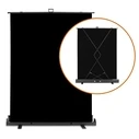 Walimex Roll Up Photographic Background 155x200 cm Black (model 23076)