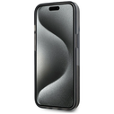 Karl Lagerfeld Liquide Glitter Monogram Gradient Apple iPhone 15 black