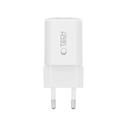 Tech-Protect NCM33W 2-port USB-A, USB-C Network Charger PD 33W / QC3.0 White